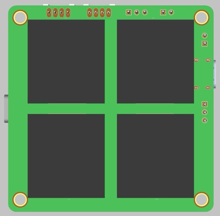 Solar LoRa logger PCB